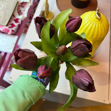 Afbeelding in Gallery-weergave laden, Real touch tulpen klein - Paars
