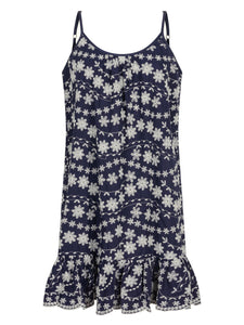 Dress Sylvie - Navy Flower