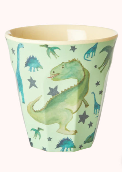 Melamine cup medium - Dino print