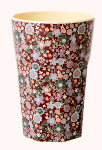 Melamine cup - Rice Fall Floral print