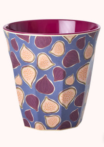 Melamine cup medium - Rice Figs in love print