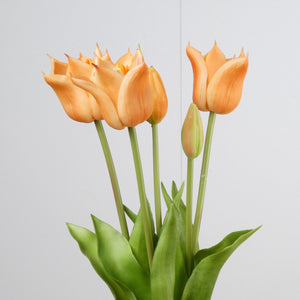 Real touch tulpen 5 - 45 cm Peach