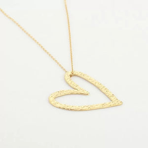 Ketting hart - Goud