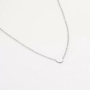 Ketting hartje - Zilver