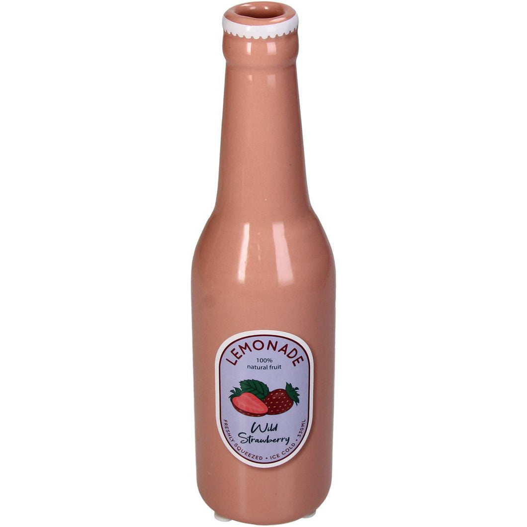 Fles vaas lemonade - Strawberry