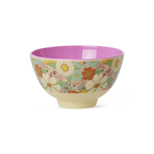 Melamine bowl small - Flower power