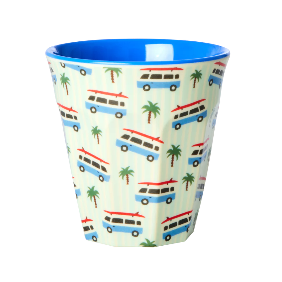 Melamine beker Rice - Cars print