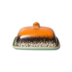 Botervloot - HK living 70's butter dish Meteor