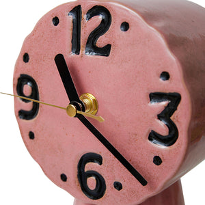 HK Living retro ceramic clock - Pink