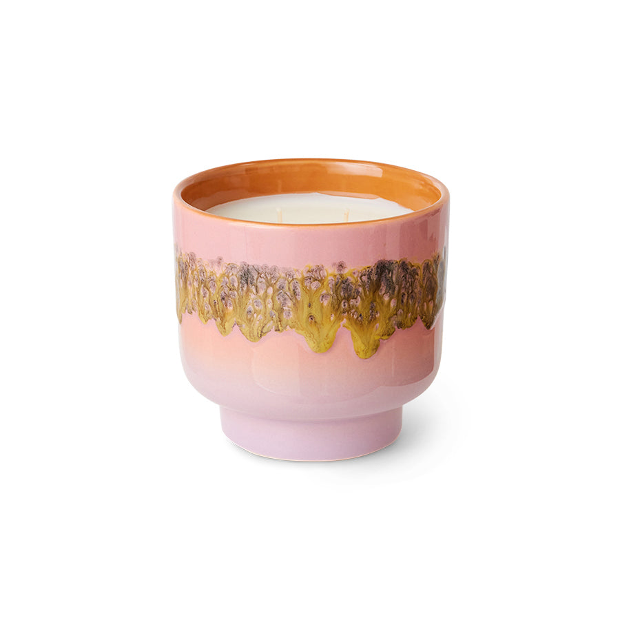 70s ceramics scented candle - Miami